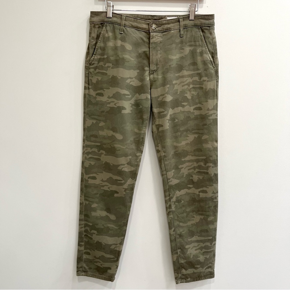 Ag Adriano Goldschmield The Caden Tailored Trousers in Camo Size 29